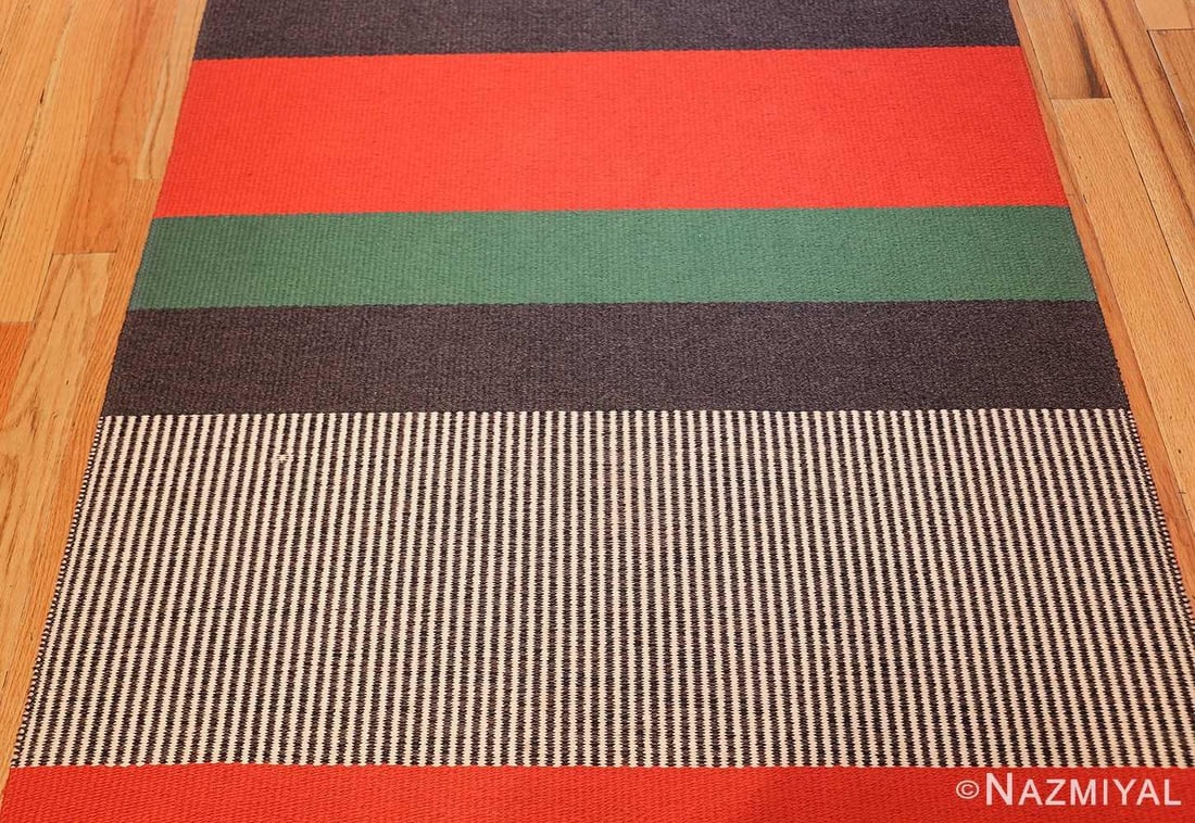 Nazmiyal Collection Vintage Scandinavian Runner Rug by Gunilla Lagerhem Ullberg - 5