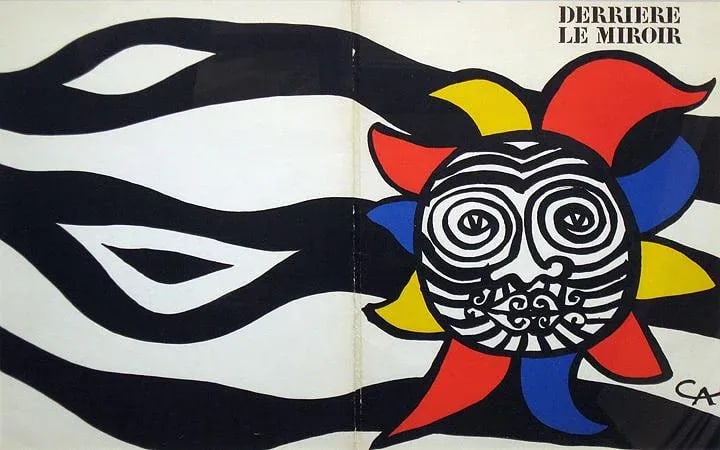 Pop Art Alexander Calder, Derriere Le Miroir 156 Cover Original Lithograph - 2