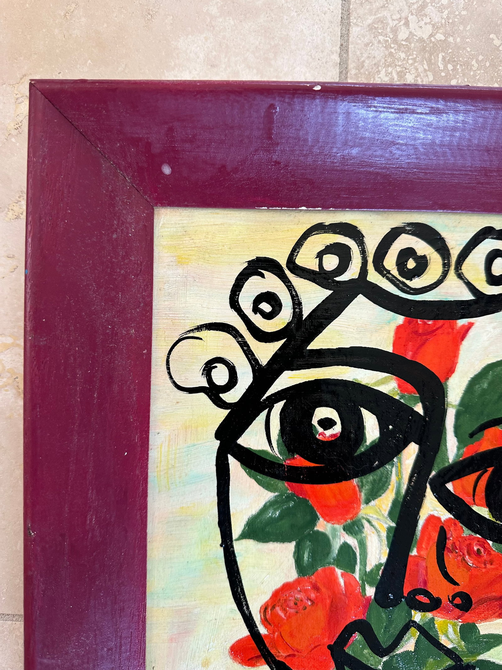 Original Peter Keil Painting Framed - 3