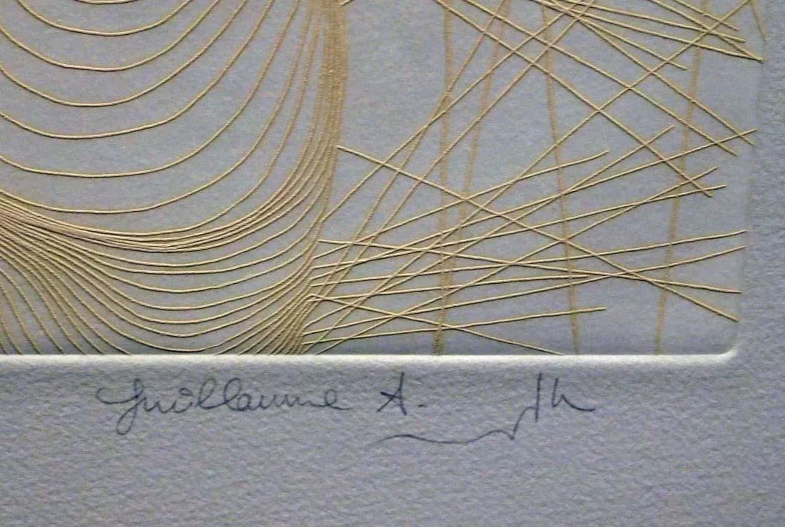 1980s Guillaume Azoulay "Torso" Etching Paper Women Nude Hand Signed - 4