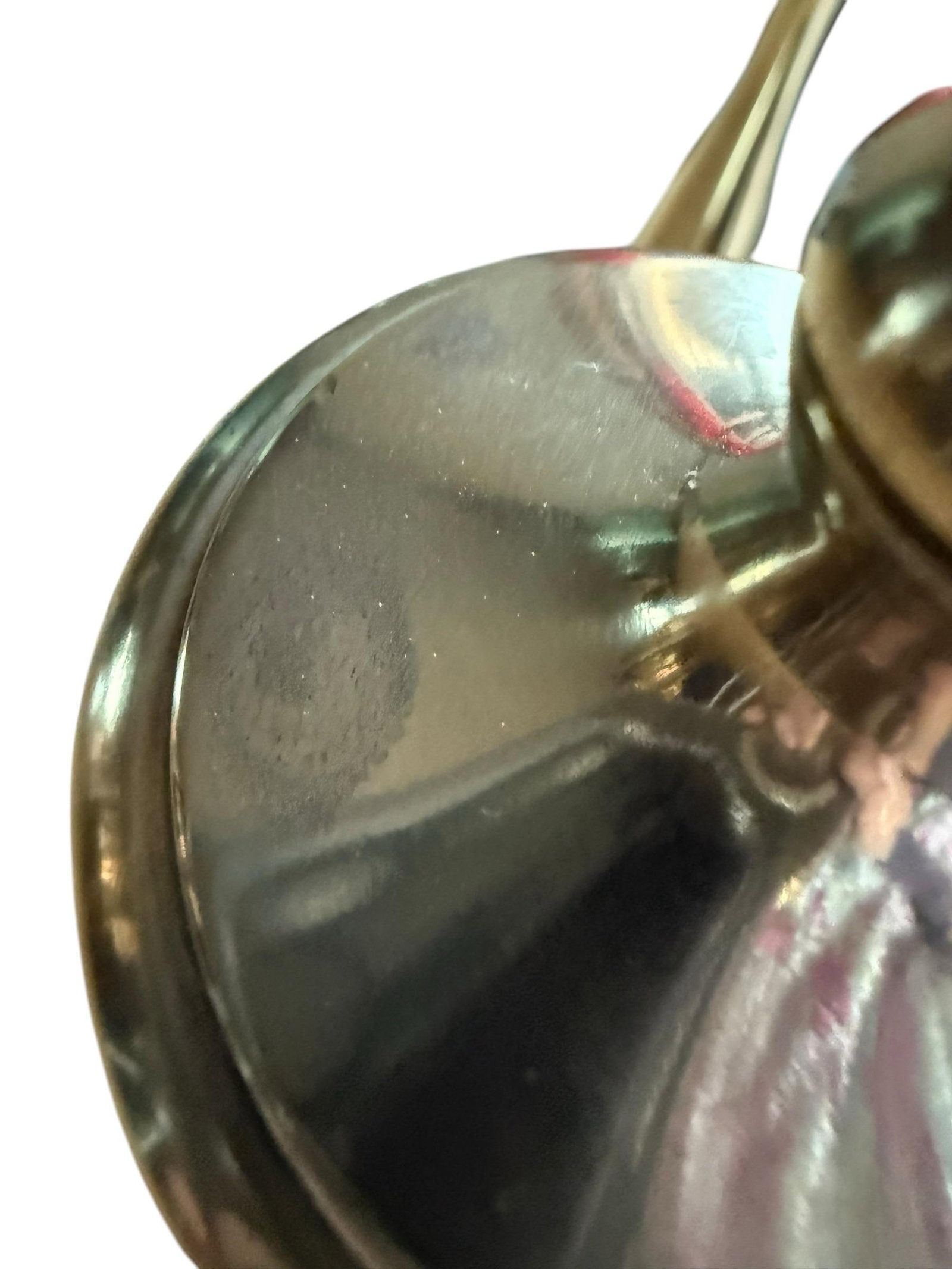 Restored Chippendale Style Vintage Brass Andirons- A Pair - 6