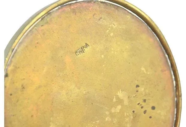 Antique 21" Brass Candle Holders - a Pair - 8