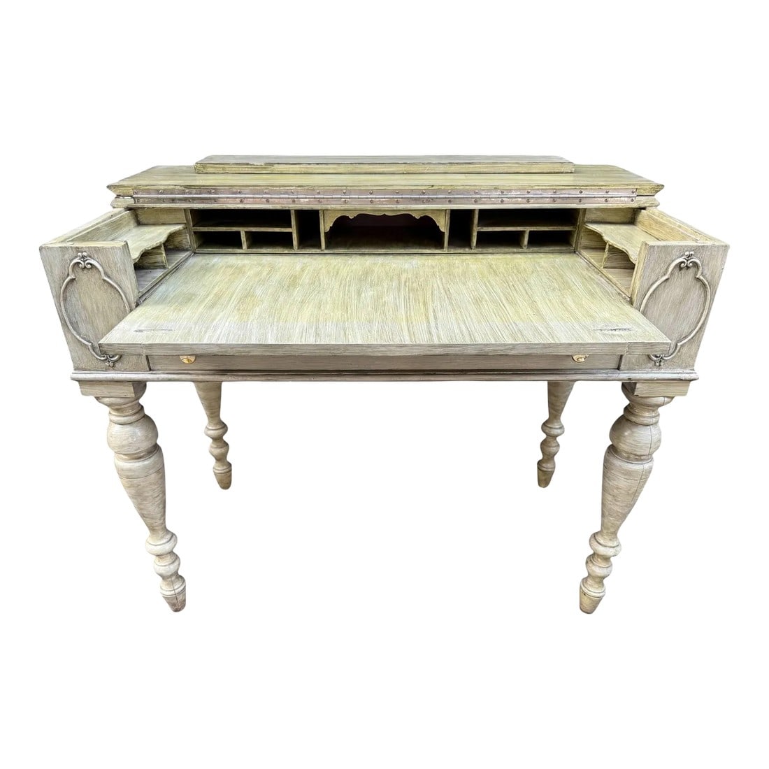 Hekman Green Painted Spinet Writer's Desk (1 of 11)