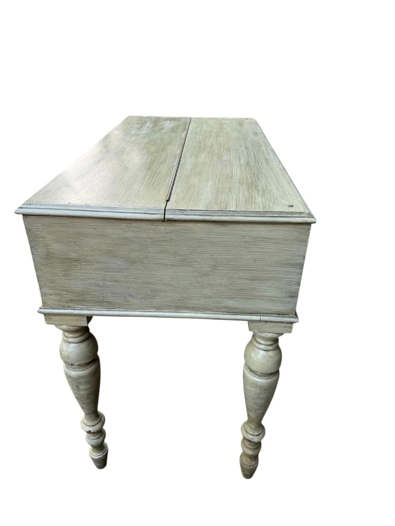Hekman Green Painted Spinet Writer's Desk - 7