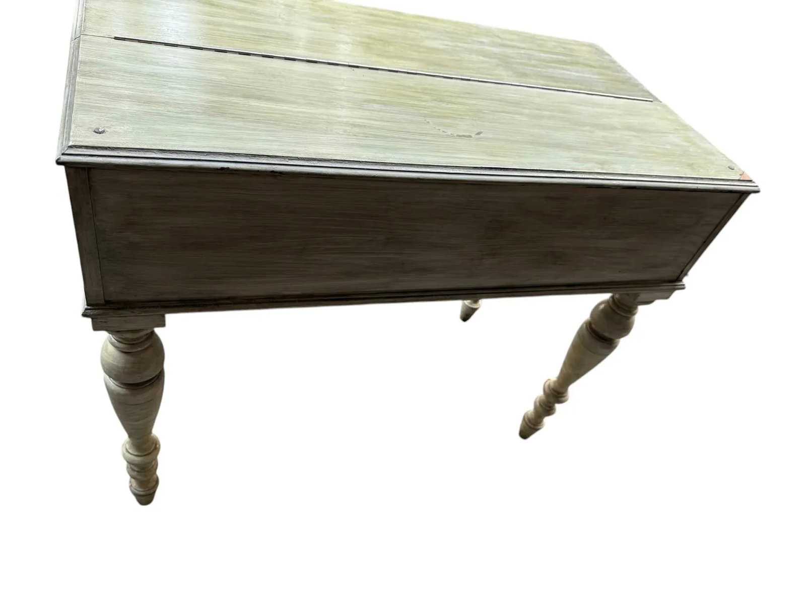 Hekman Green Painted Spinet Writer's Desk - 8