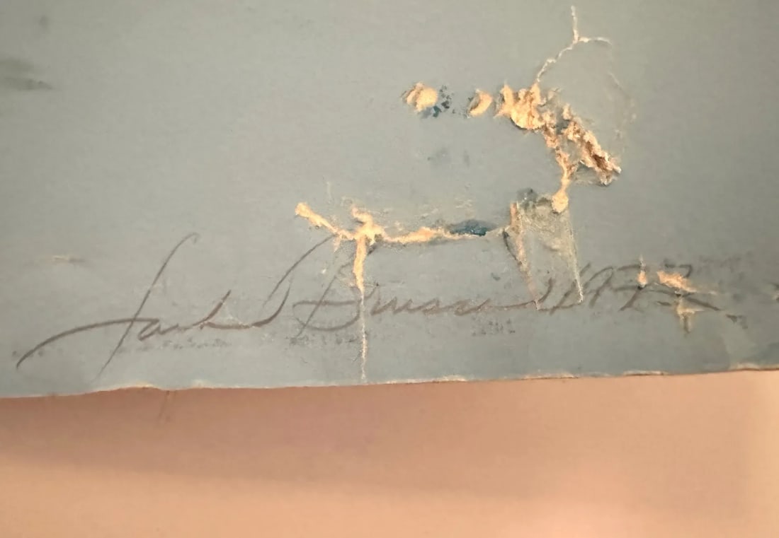 Jack Brusca Letter A. Pop Art Screen Print Signed - 7