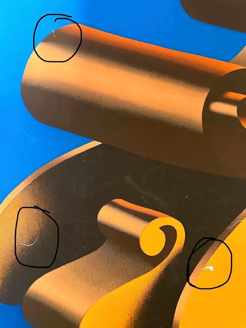 Jack Brusca Letter A. Pop Art Screen Print Signed - 9