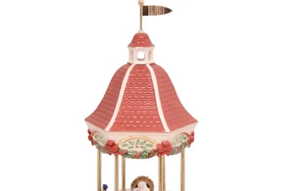 Musical Lennox Holiday Gazebo Centerpiece - 3