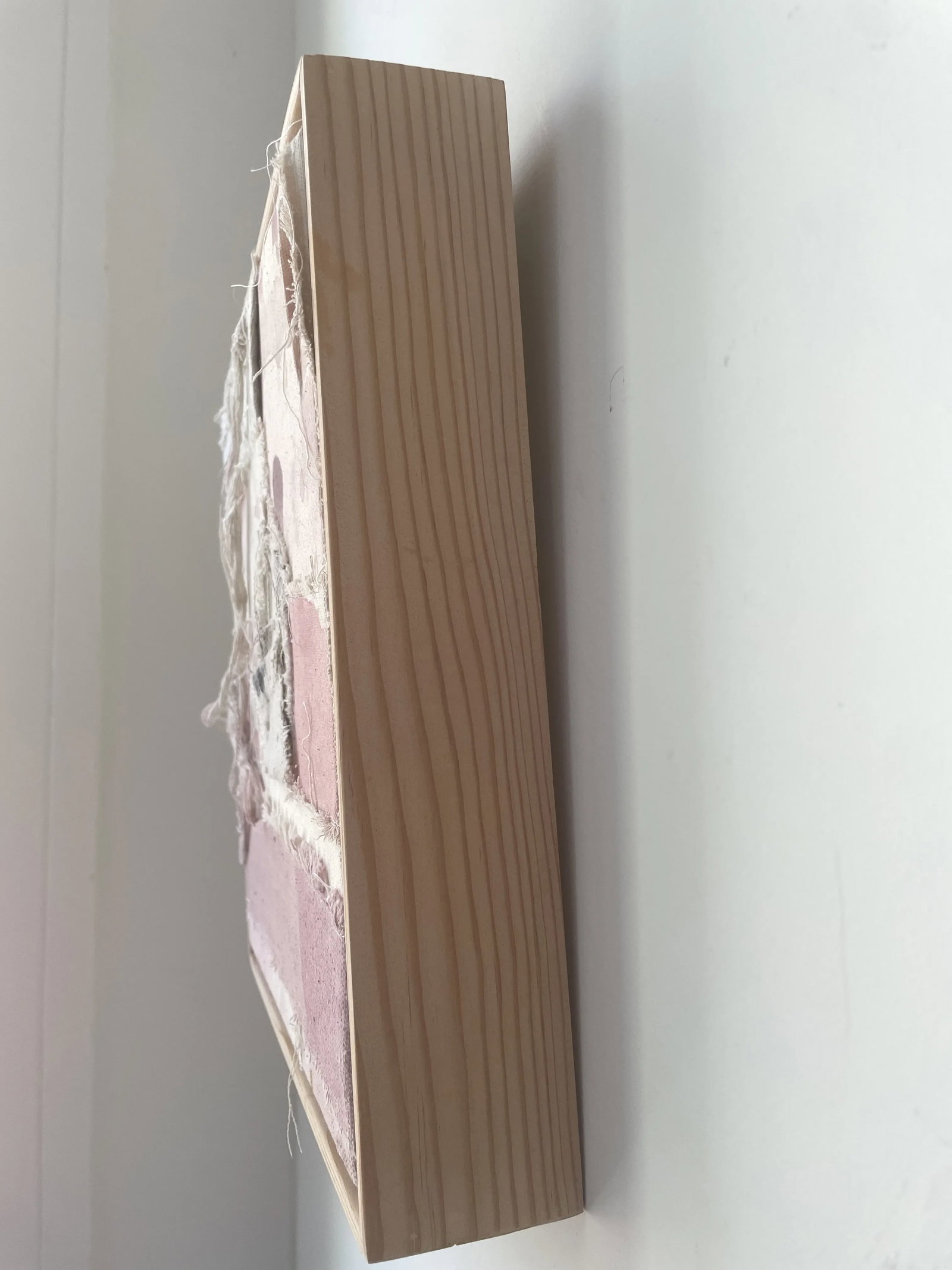 Vestiges 04 Patched Dropcloth Assemblage Artwork - 9