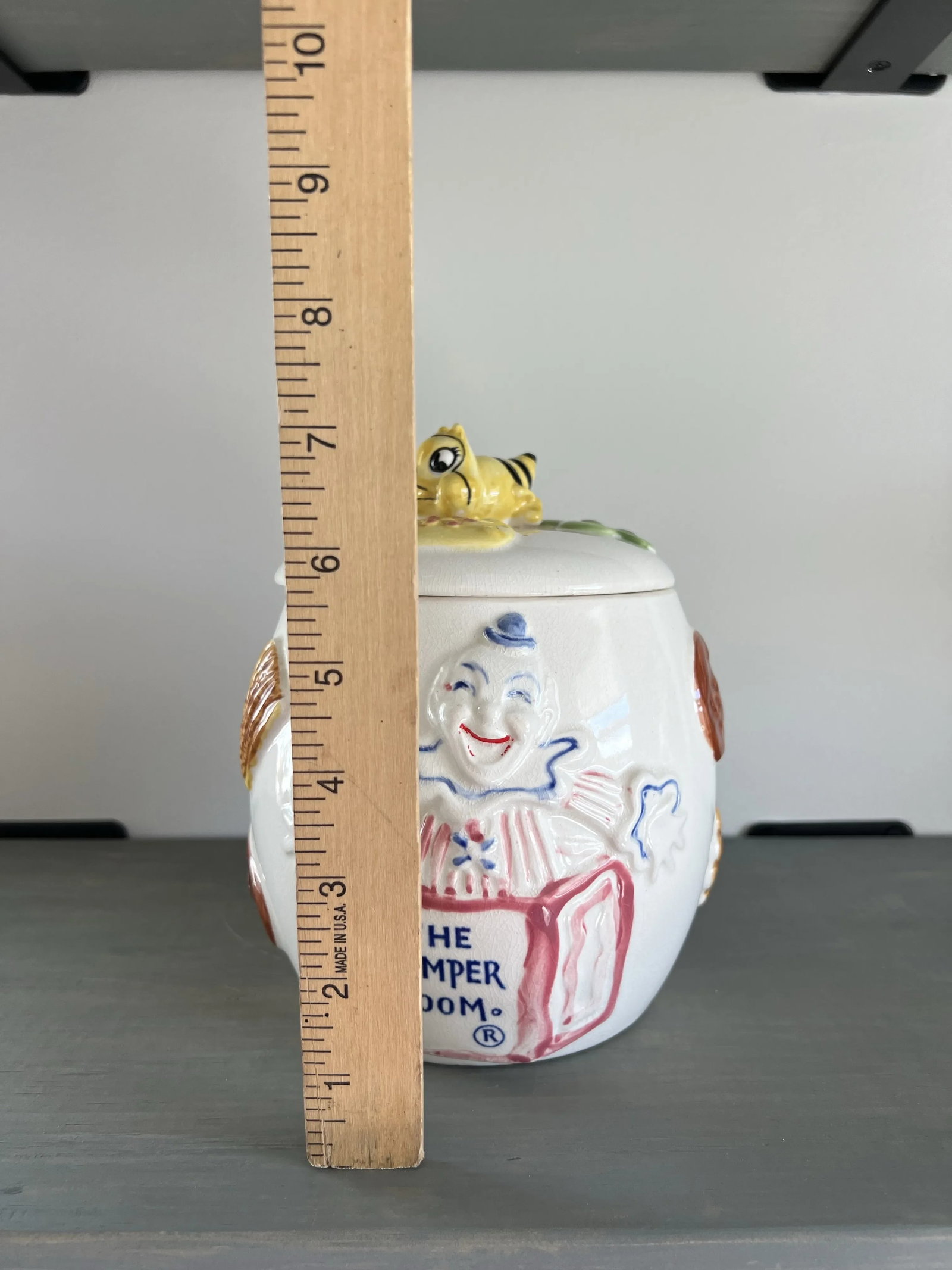 Rare 1950s Romper Room Do Bee Cookie Jar - 11