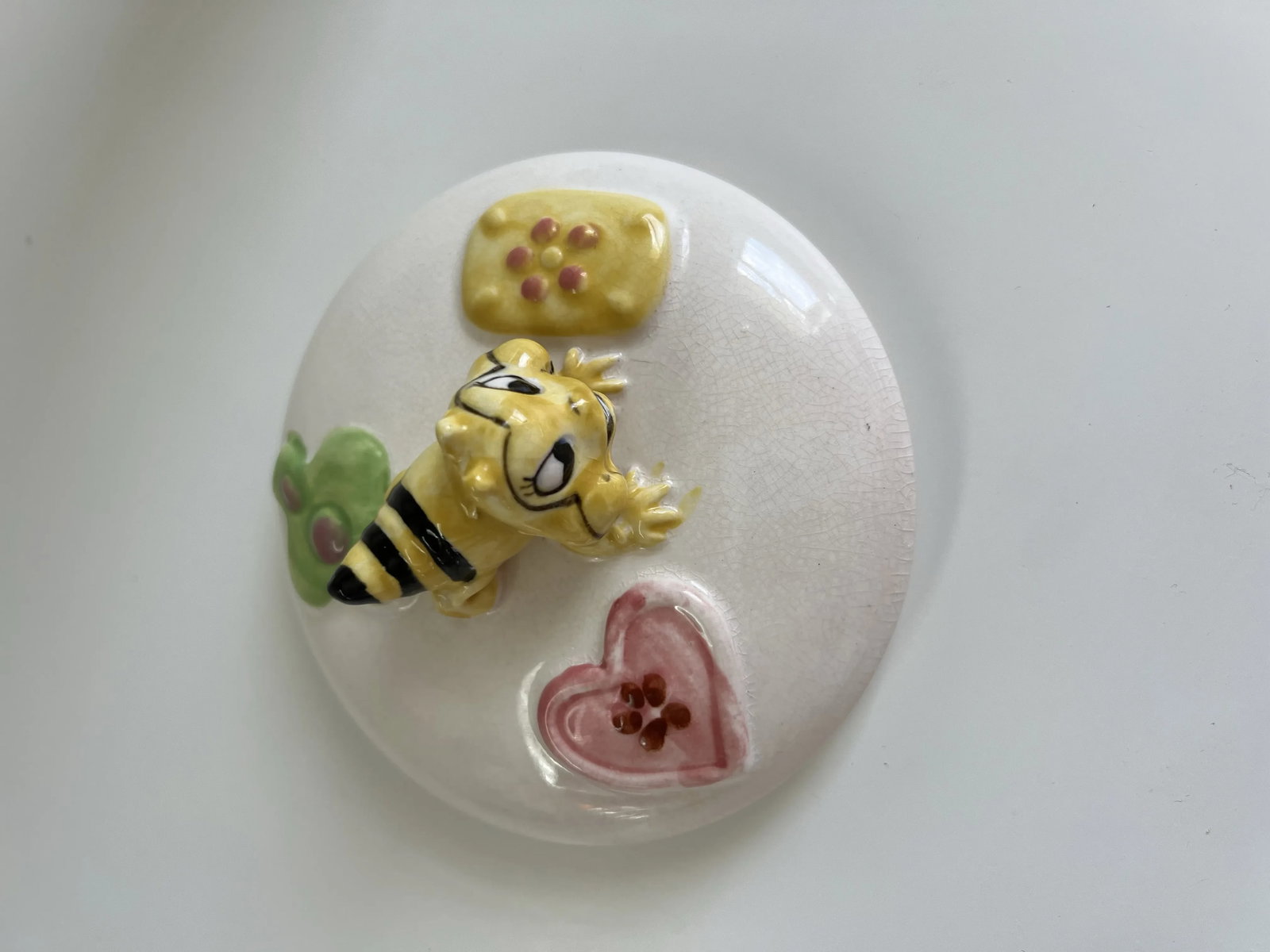 Rare 1950s Romper Room Do Bee Cookie Jar - 2