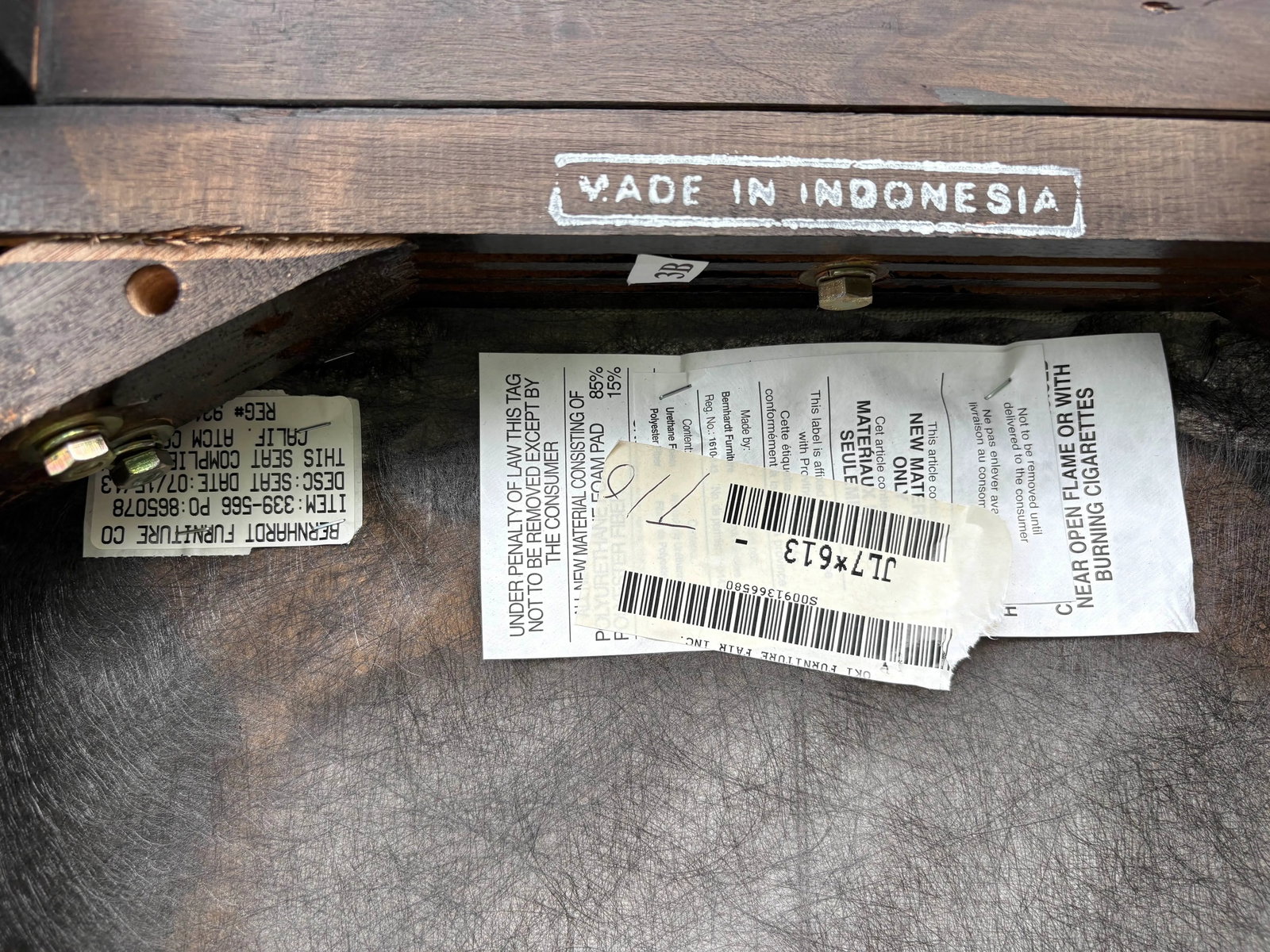 Bernhardt Upholstered Dining Chairs - Set of 8 - 15