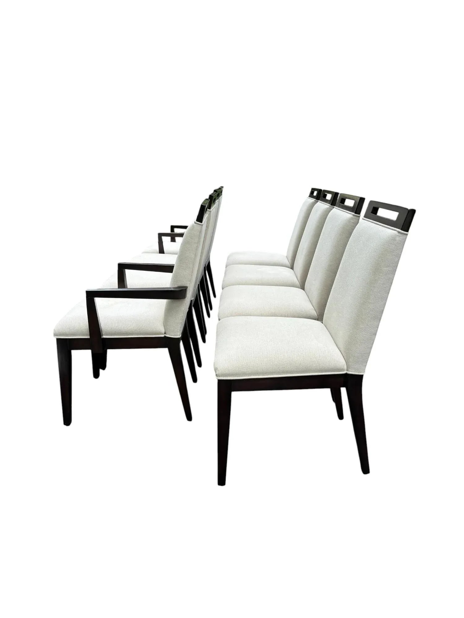 Bernhardt Upholstered Dining Chairs - Set of 8 - 4