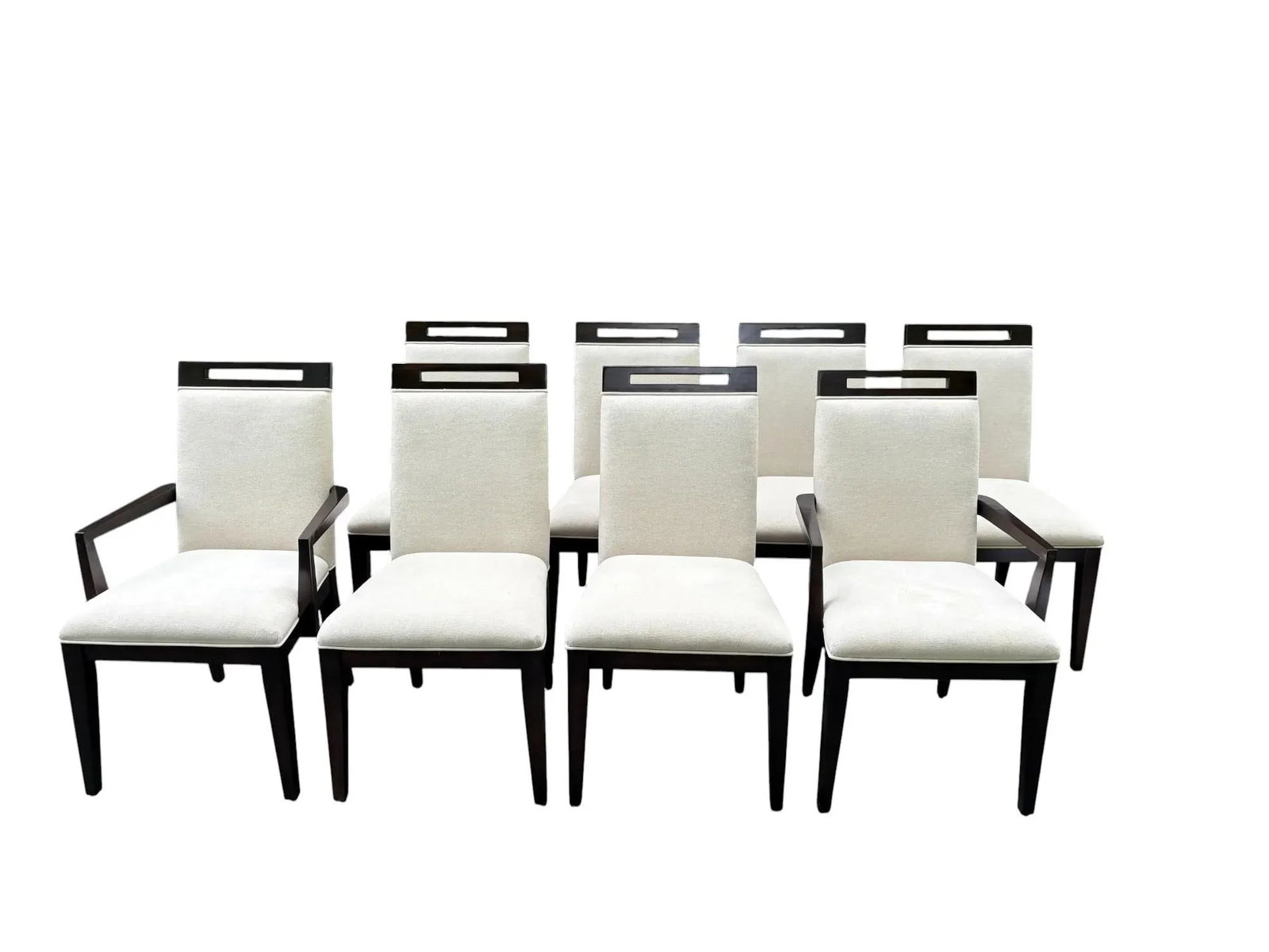 Bernhardt Upholstered Dining Chairs - Set of 8 - 5