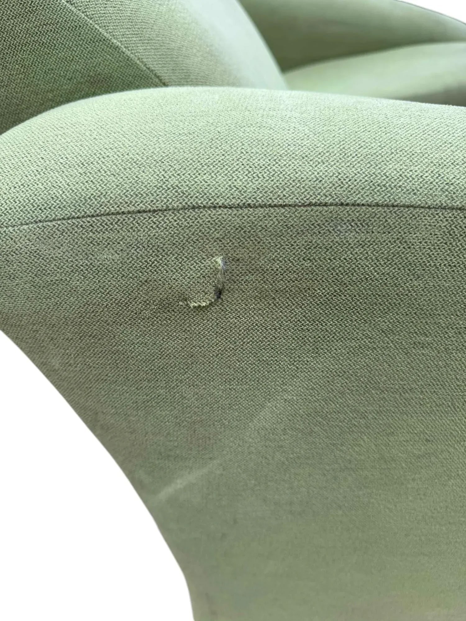 Late 20th Century Vladimir Kagan for Directional Attributed Postmodern Marilyn Chaise Lounge - a Pai - 12