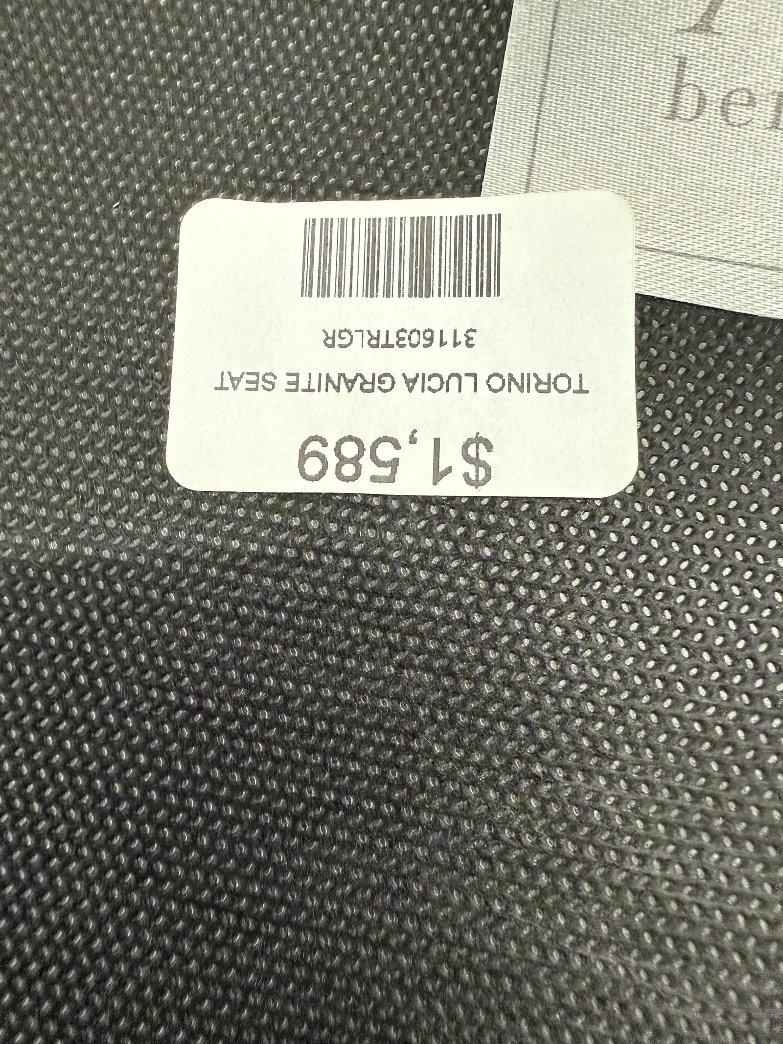 Arhaus Torino Lucia Leather & Fabric Side Chair - a Showroom Sample - 9