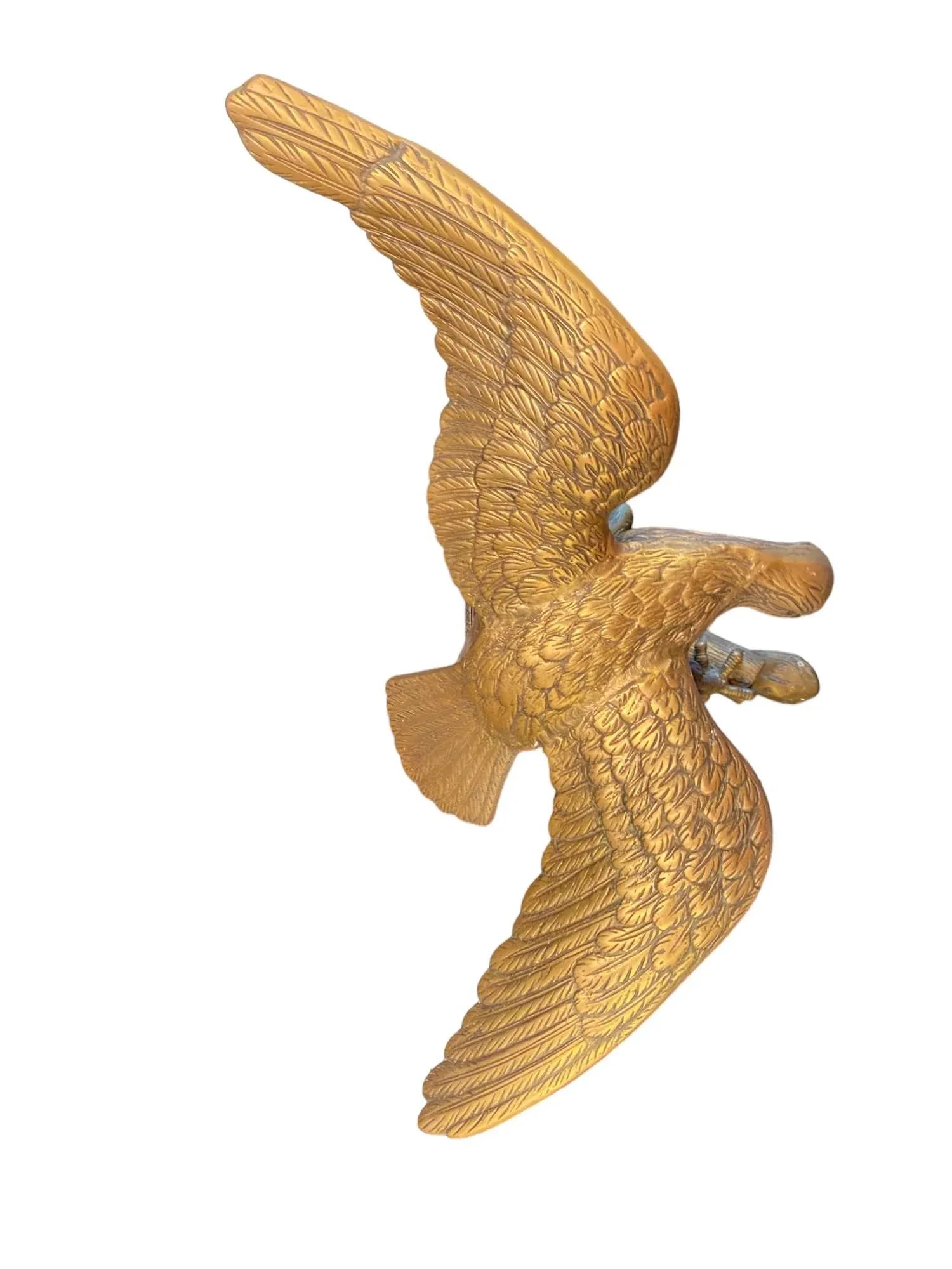 1950s Brass Eagle Statue - 2