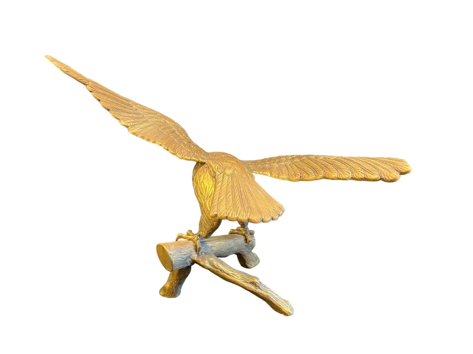 1950s Brass Eagle Statue - 3