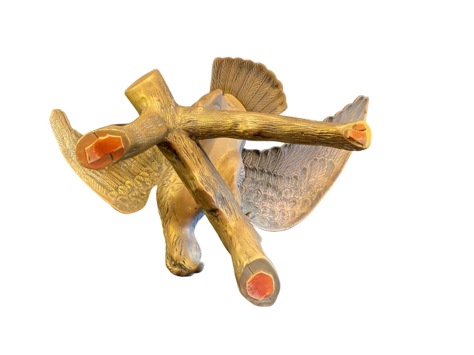 1950s Brass Eagle Statue - 4