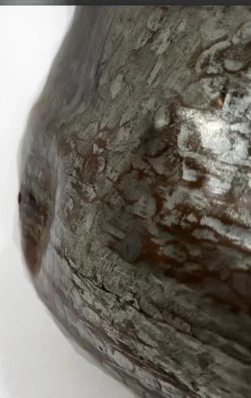 Very Large Antique Copper Water Pitcher - Hand Hammered - 6