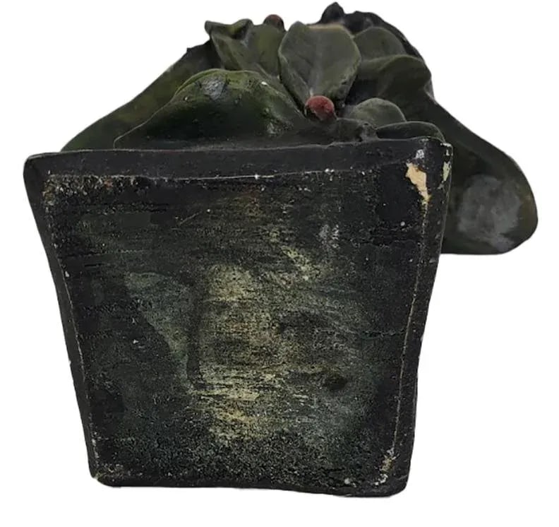 Antique Art Nouveau Plaster Bust Beautiful Woman Possibly C. Henneckeue - Small Restoration - 7