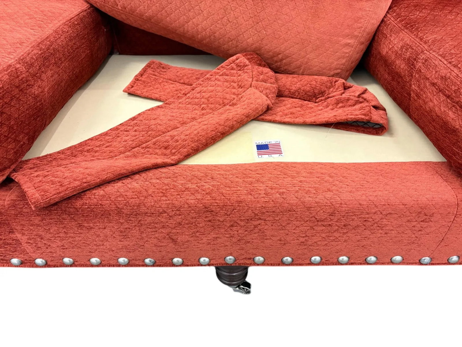 Custom Lillian August Albert Rolled Arm Sofa - 8