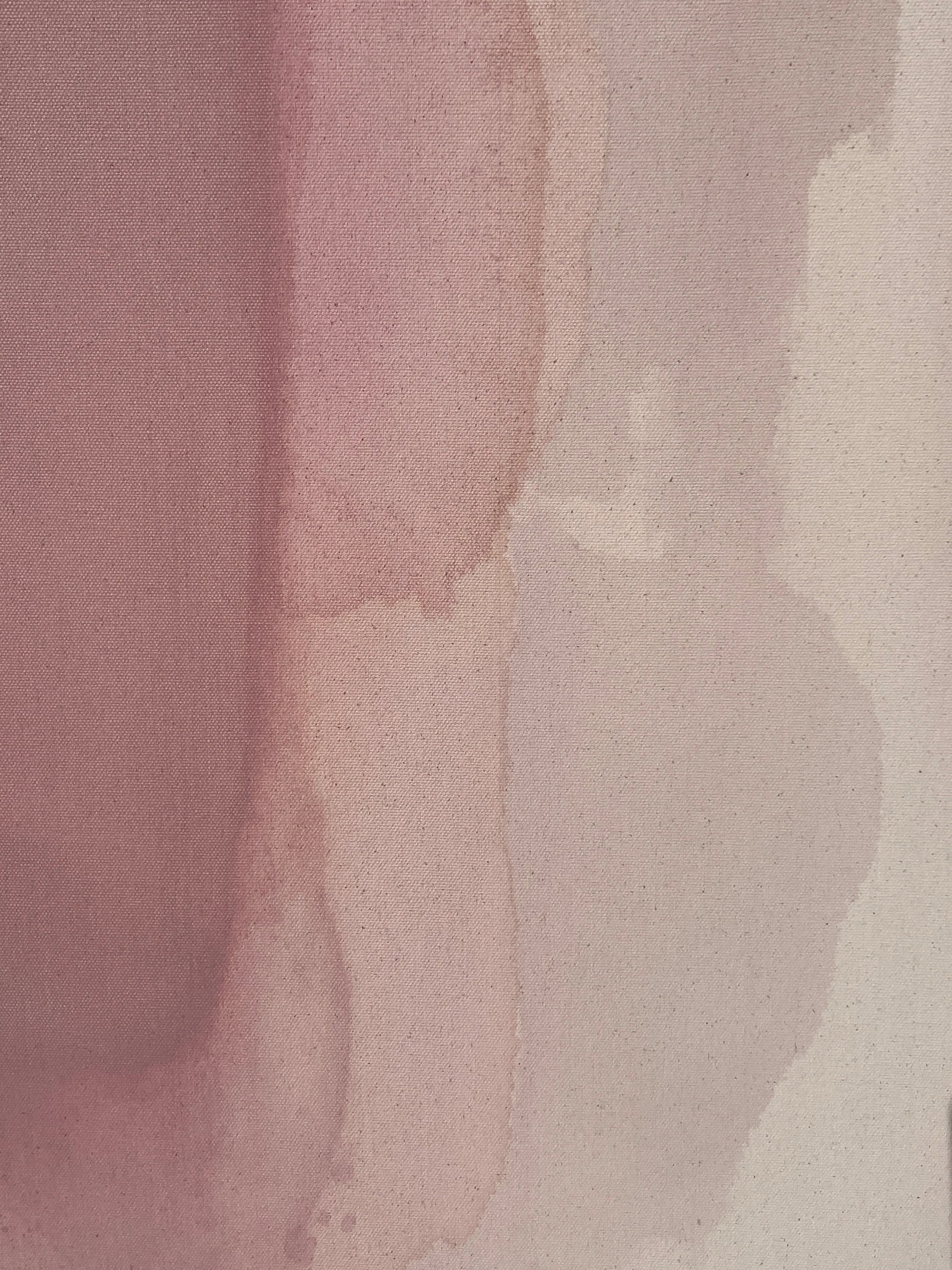 Pointe Layered Blush Tones Minimalist Color Field Painting - 9