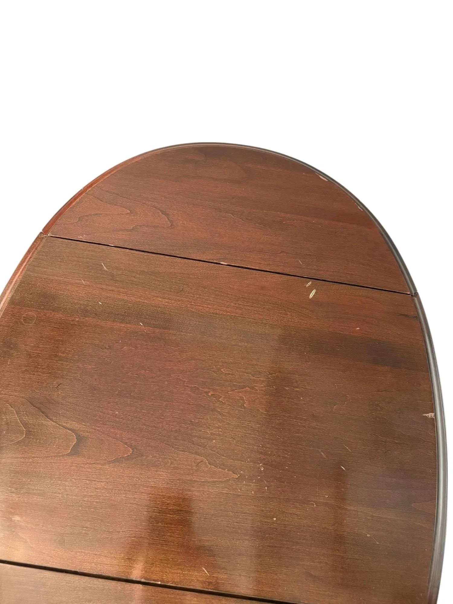 Ethan Allen Georgian Court Oval Drop Leaf Side Table - 10