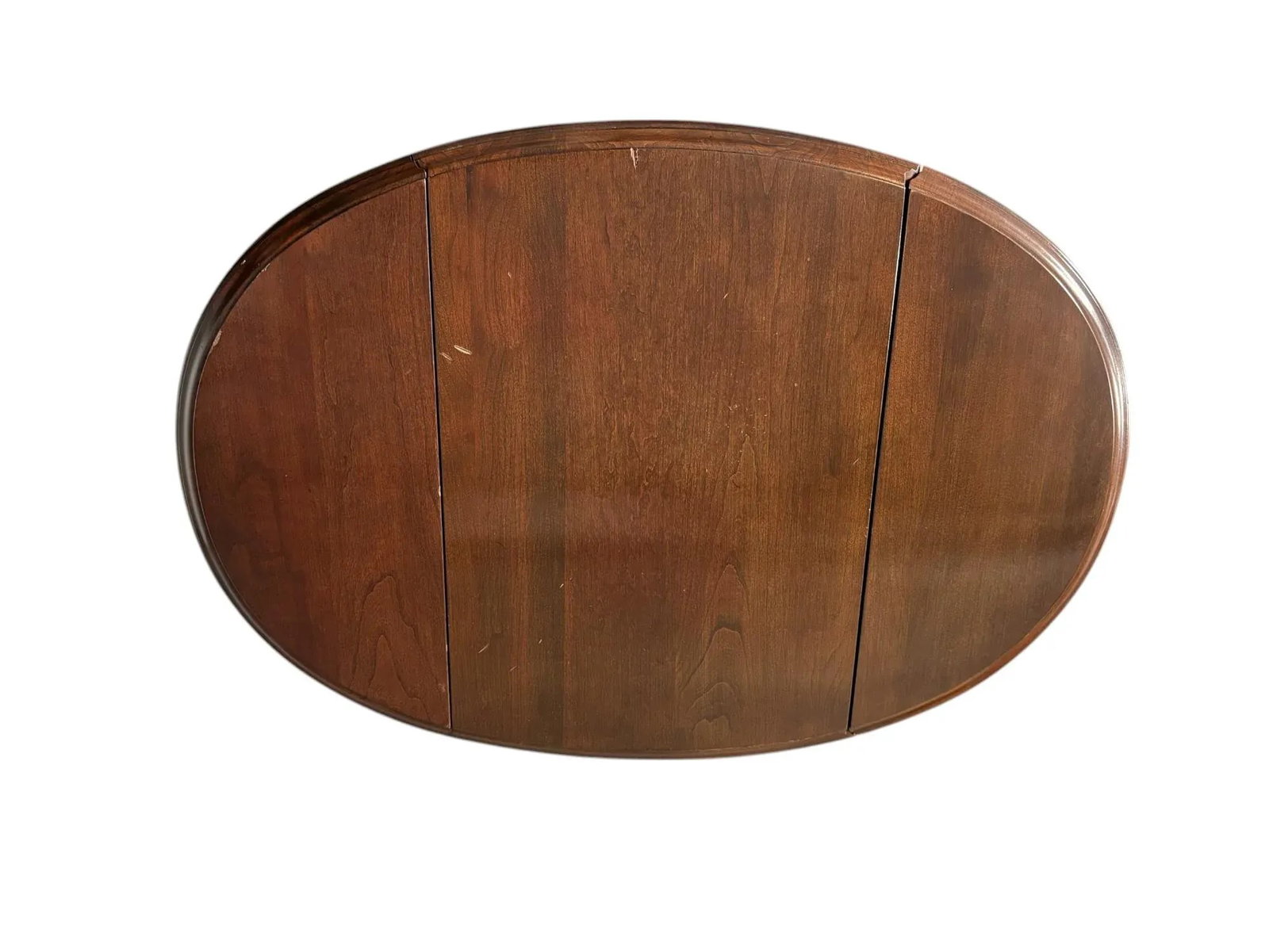 Ethan Allen Georgian Court Oval Drop Leaf Side Table - 7