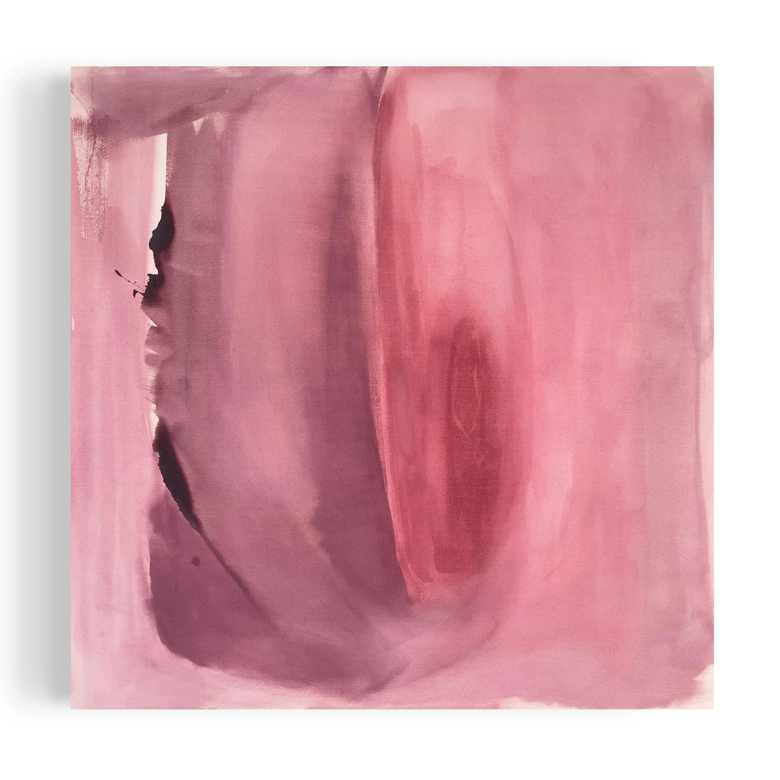 No Matter What Abstract Color Field Stain Painting by Stacey Warnix - 2