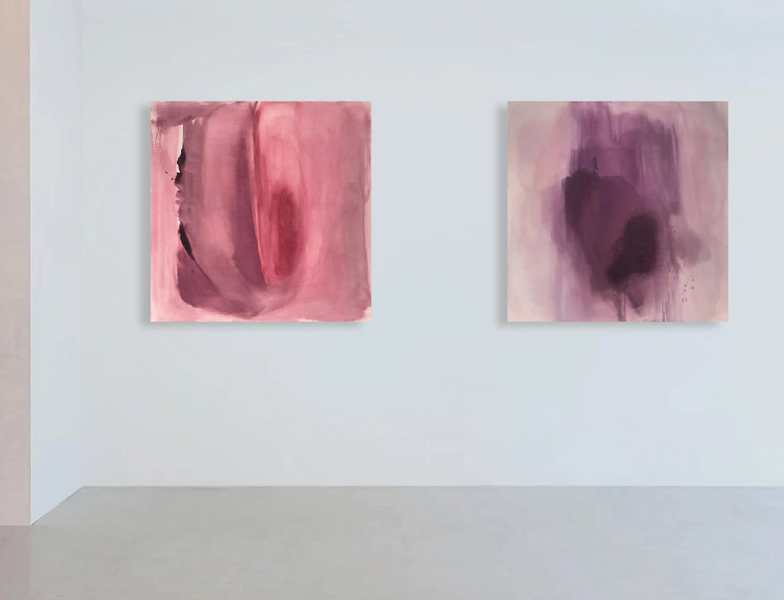 No Matter What Abstract Color Field Stain Painting by Stacey Warnix - 5