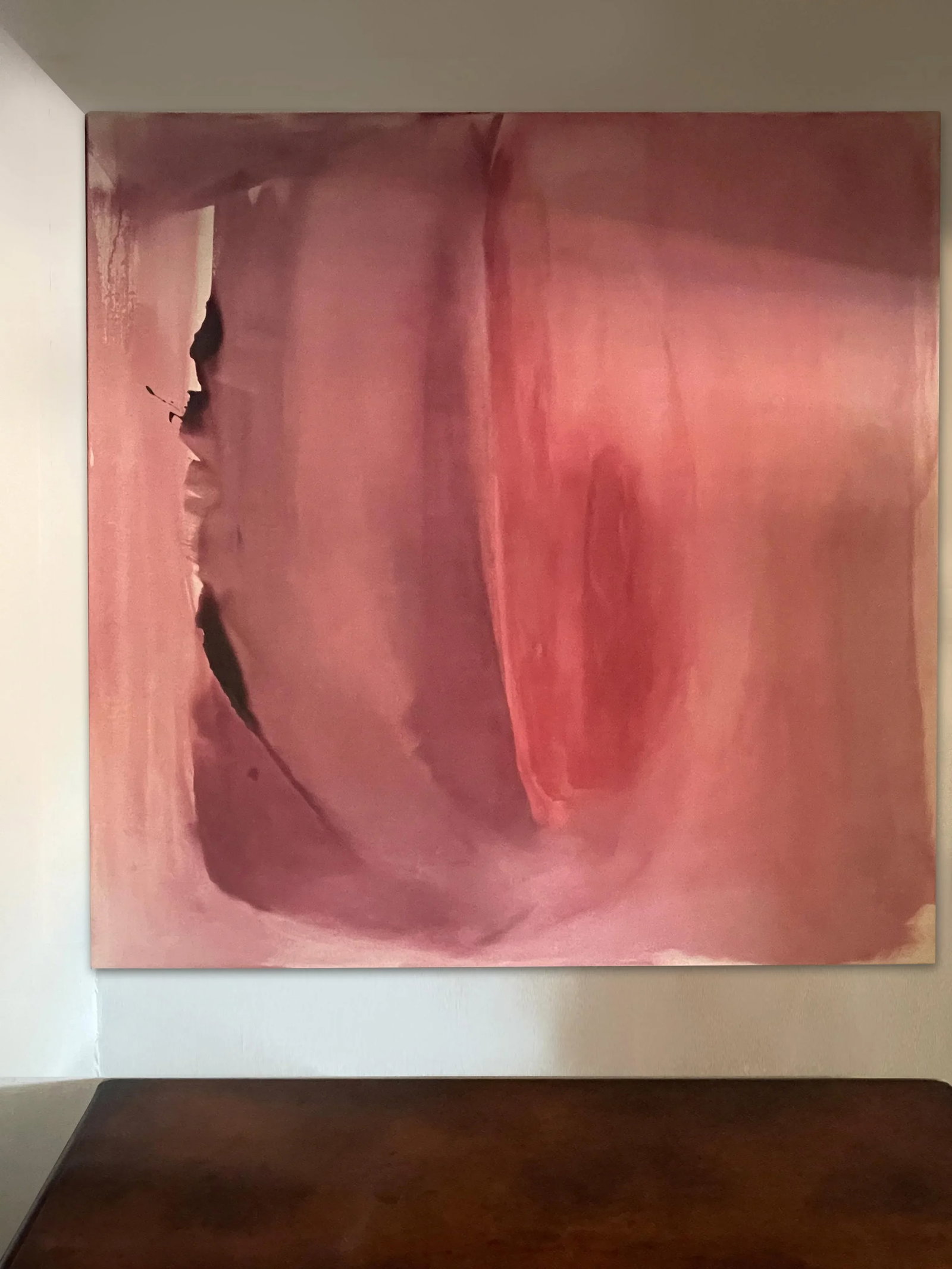 No Matter What Abstract Color Field Stain Painting by Stacey Warnix - 6