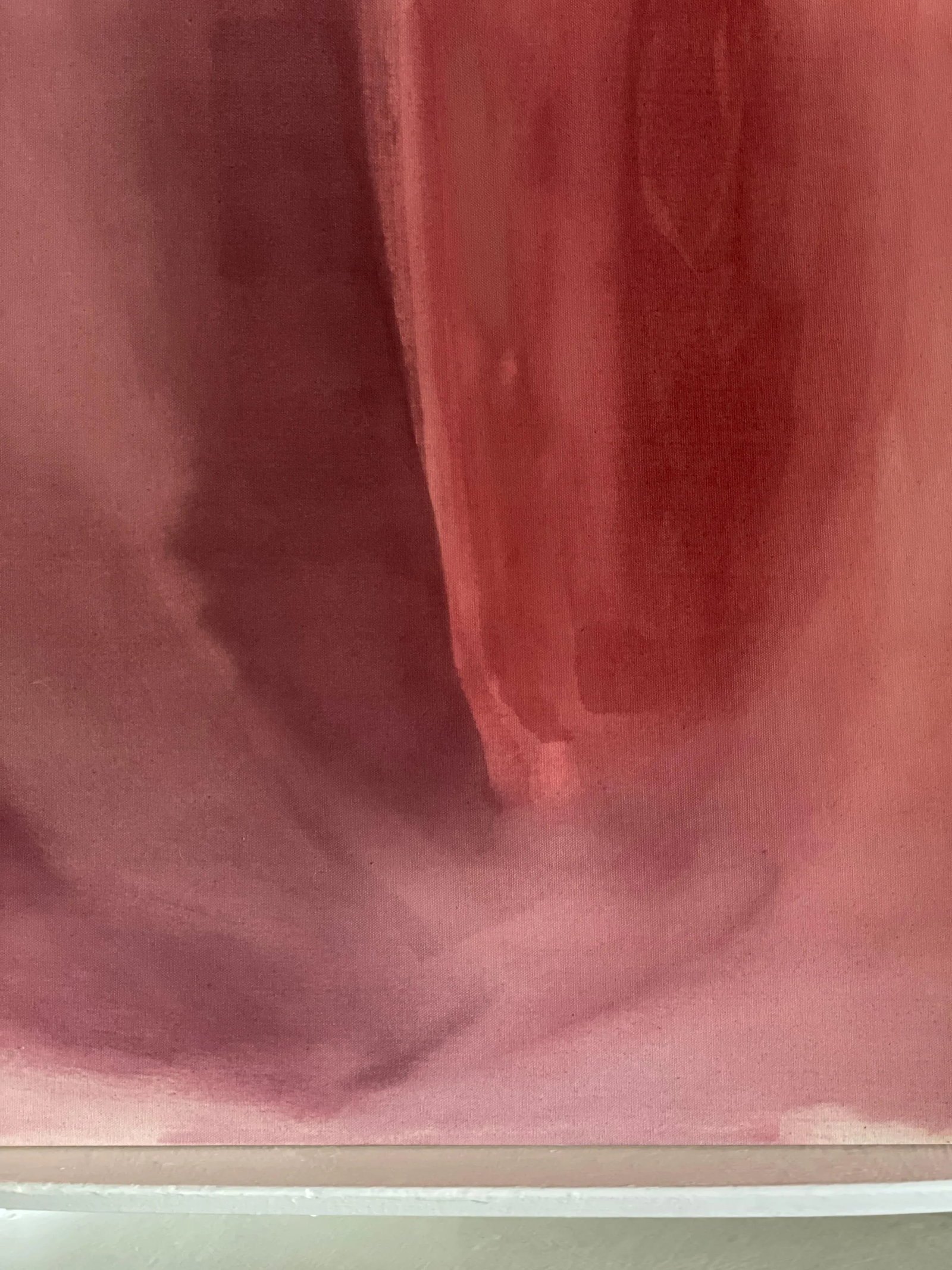 No Matter What Abstract Color Field Stain Painting by Stacey Warnix - 7