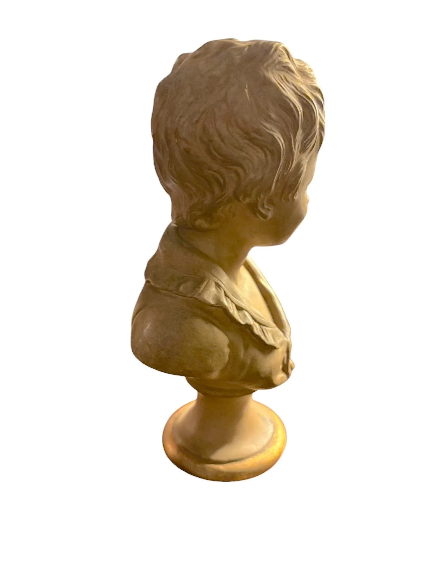 Borghese Plaster Bust Sculptures - A Pair - 5