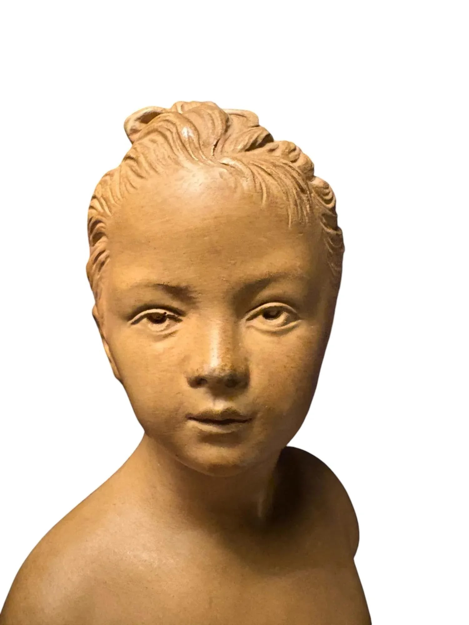 Borghese Plaster Bust Sculptures - A Pair - 8