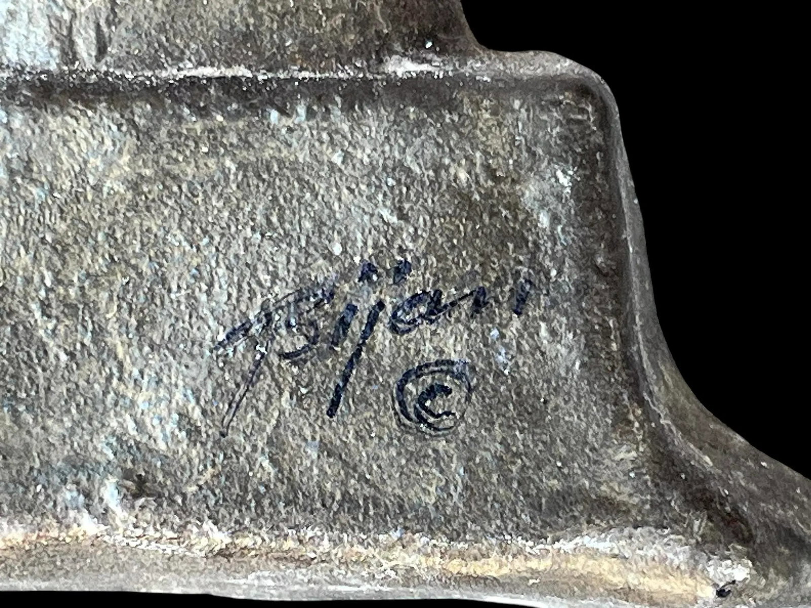 1960s Bijan Signed Modernist Copper Golden State Bridge Wall Sculpture - 8