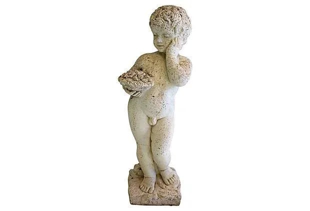 Putto Garden Statue - 3