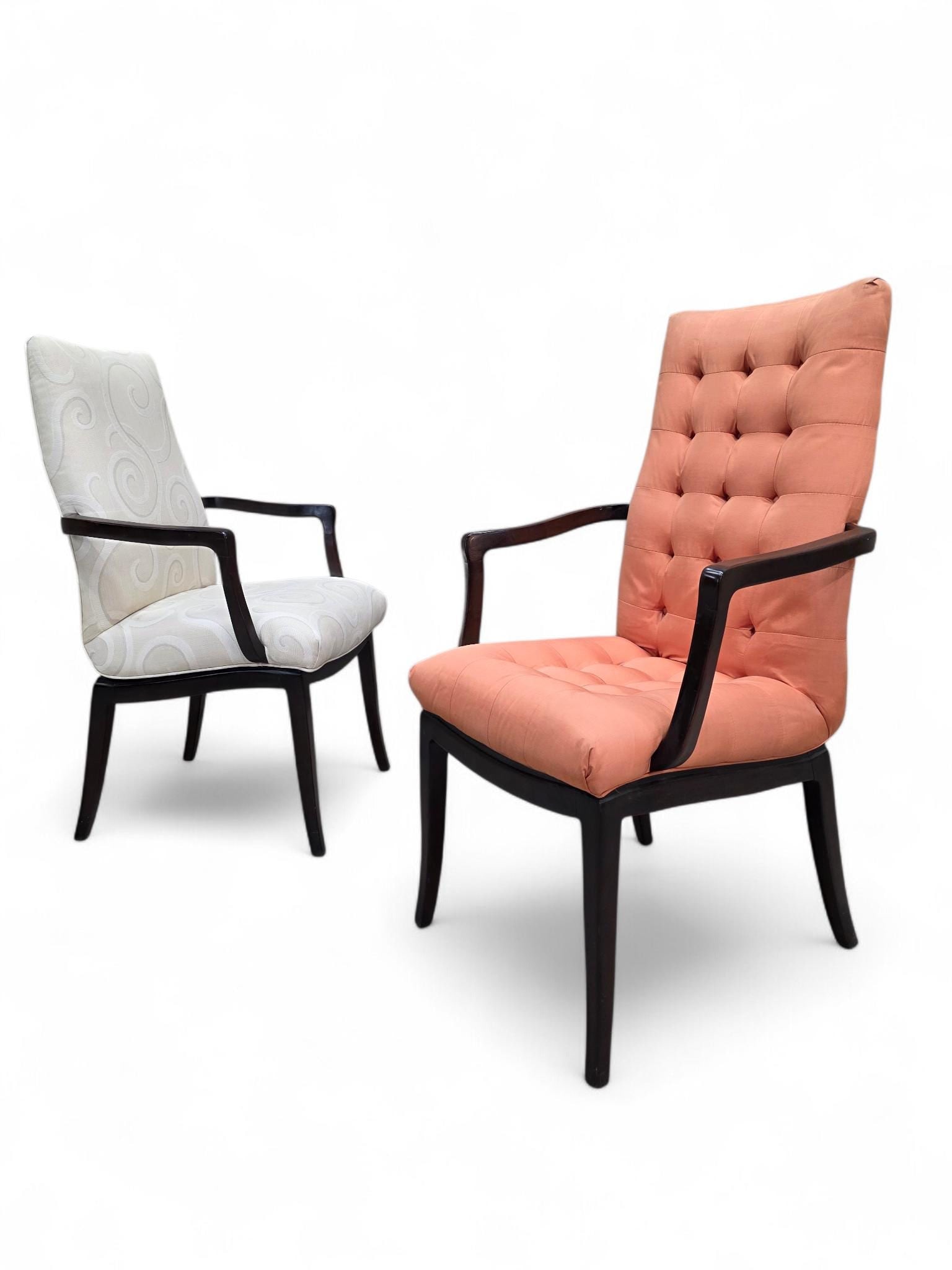 MCM High Back Dining Chairs Directional - 12 - 7