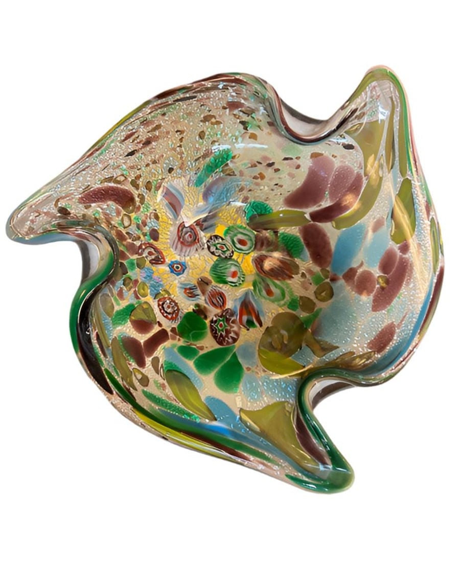 MCM Murano Glass Ashtray Bowl (1 of 5)