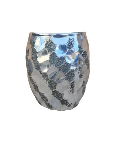 Made Goods Hammered Metal Stool Table - 5