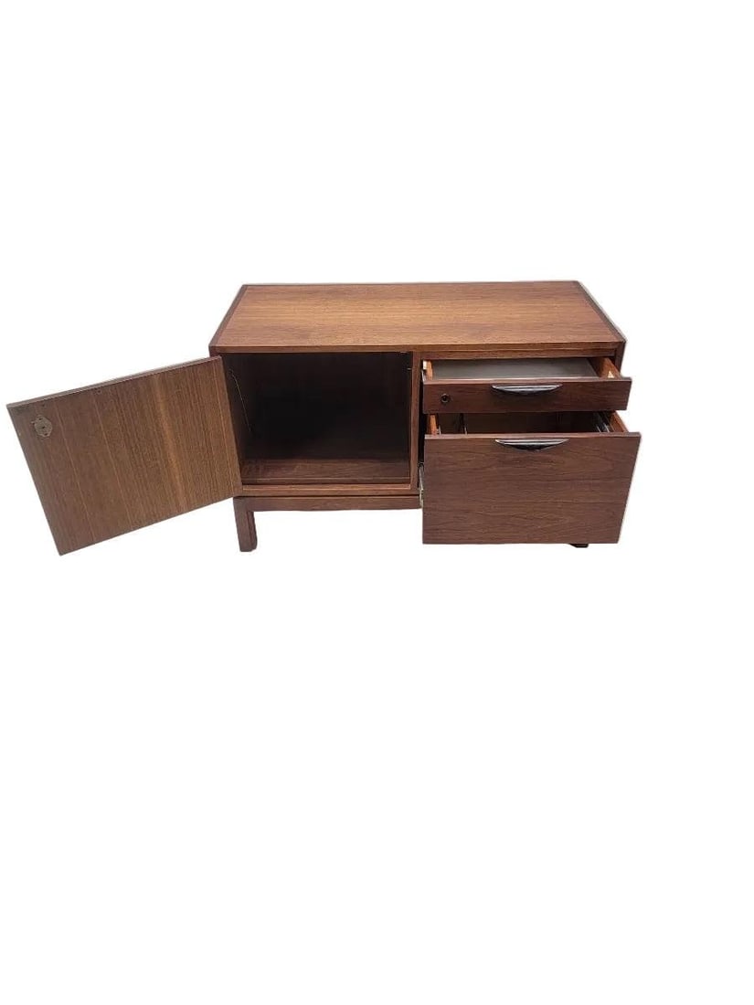 MCM Walnut Cabinet by Jens Risom - 4