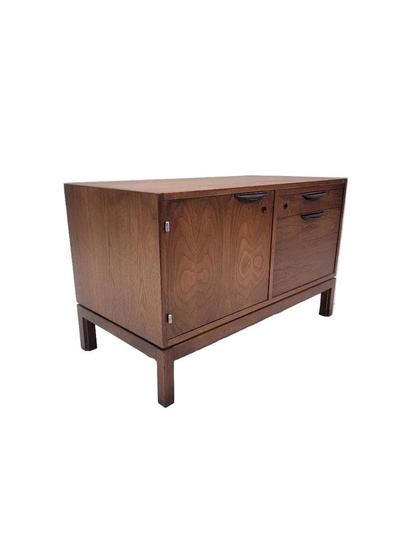 MCM Walnut Cabinet by Jens Risom - 5