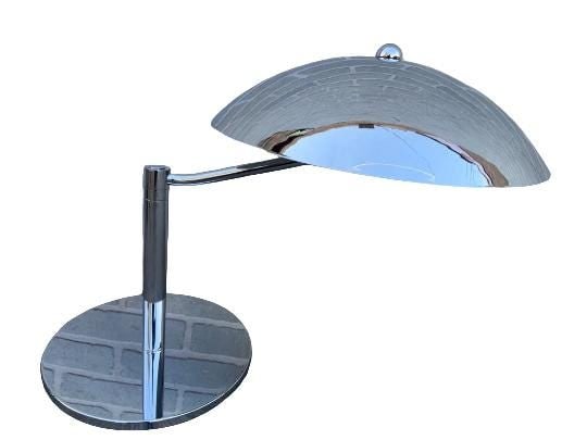 MCM Flying Saucer Table Lamps - Pair - 5