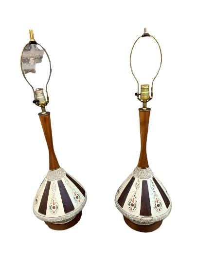 MCM Table Lamps - Pair - 2