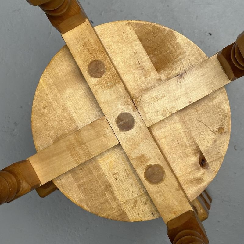 Swedish Mid-Century Modern, Playful Stools, Birch, Sweden, 1960s - 12