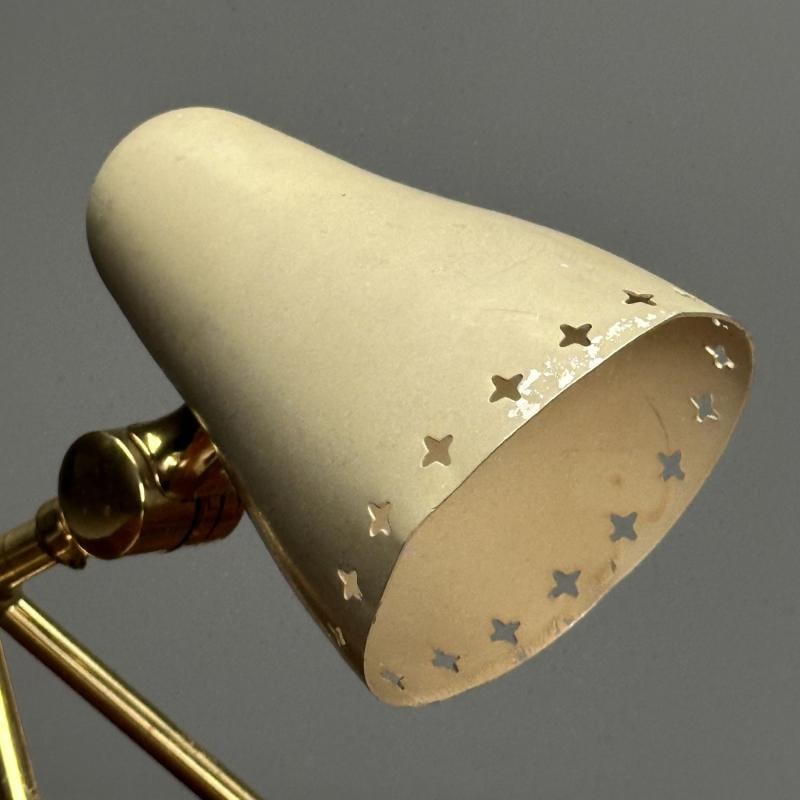 Boris Lacroix, Falkenbergs, Swedish Mid-Century Modern, Table Lamp, Brass, 1960s - 7