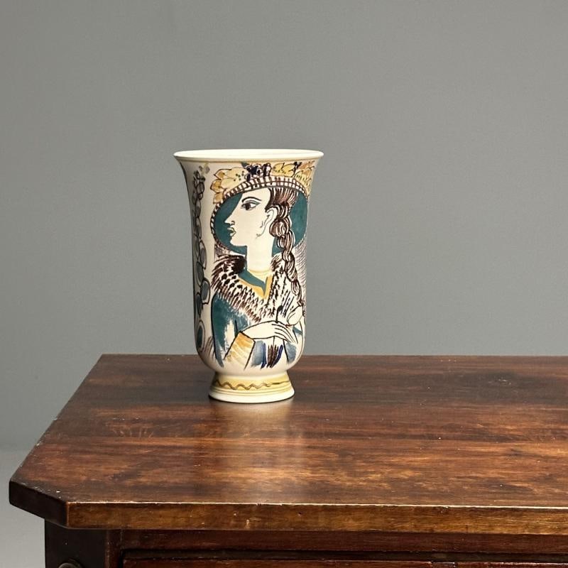 Carl-Harry Stålhane, Swedish Mid-Century Modern, Stoneware Vase, Sweden, 1943 - 3