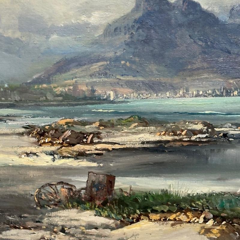 Gabriel Cornelis de Jongh, Oil on Canvas, Mountain Landscape, Signed and Dated - 5