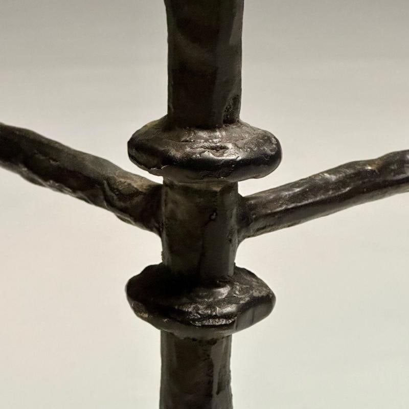 Giacometti Style, Mid-Century Modern, Console Table, Horse, Dog, Tree Motif - 11