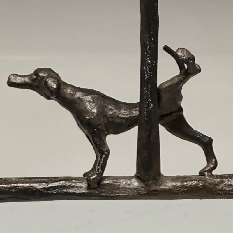 Giacometti Style, Mid-Century Modern, Console Table, Horse, Dog, Tree Motif - 8